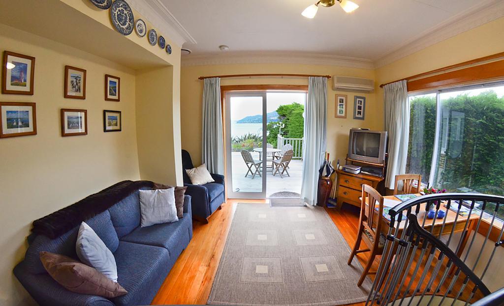 Arts Content Harbour View Lägenhet Macandrew Bay Rum bild